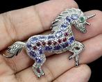 Zonder Minimumprijs - Broche Zilver - Vintage art deco stijl, Sieraden, Tassen en Uiterlijk