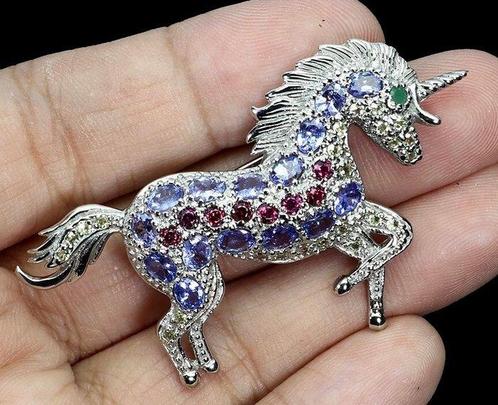 Zonder Minimumprijs - Broche Zilver - Vintage art deco stijl, Sieraden, Tassen en Uiterlijk, Antieke sieraden