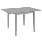 Grijze Eettafel (80-120) | Tweedekansje | 40% Korting, Huis en Inrichting, 100 tot 150 cm, Rustiek, Nieuw, Vijf personen of meer
