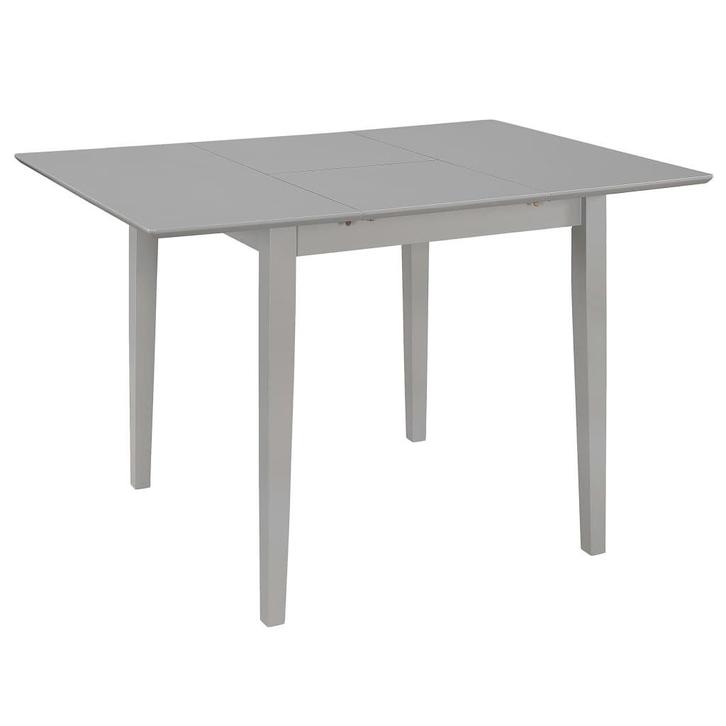 Grijze Eettafel (80-120) | Tweedekansje | 40% Korting, Huis en Inrichting, Tafels | Eettafels, 50 tot 100 cm, 100 tot 150 cm, Nieuw