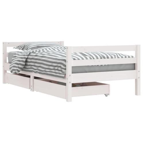 Kinderbedframe 80x160 Massief Grenen - Tweedekansje! OP = OP, Kinderen en Baby's, Kinderkamer | Bedden, 85 tot 100 cm, 160 tot 180 cm