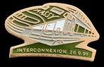 Interconnexion 28.9.91 TGV pin, Verzamelen, Speldjes, Pins en Buttons, Verzenden, Nieuw, Transport, Speldje of Pin