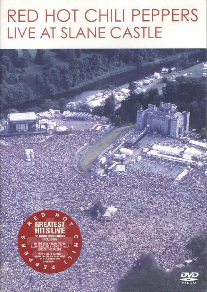 dvd - Red Hot Chili Peppers - Live At Slane Castle, Cd's en Dvd's, Dvd's | Overige Dvd's, Zo goed als nieuw, Verzenden