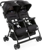 Chicco Twin Buggy Black Night van 299 voor €149 ZONDER STANG, Kinderen en Baby's, Buggy's, Ophalen of Verzenden, Nieuw, Duomodel