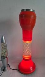 Lamp - Plastic - Drie lava lampen, Antiek en Kunst