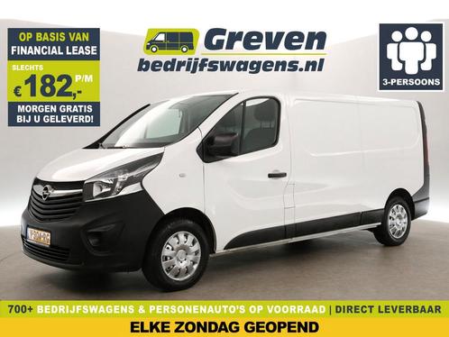 Opel Vivaro 1.6 CDTI L2H1 Airco Cruise LED 3 Persoons €182pm, Auto's, Bestelauto's, Te koop, Handgeschakeld, Financial lease, Diesel
