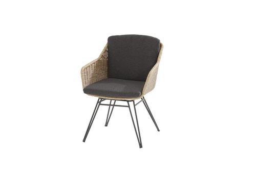 Taste by 4 Seasons Bohemian eetstoel naturel (showroommodel), Tuin en Terras, Tuinsets en Loungesets, Ophalen of Verzenden