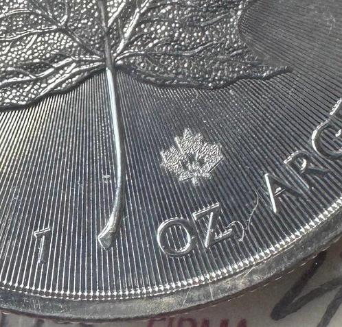 Canada. 5 Dollars 2016 1 Oz .999 Foglia d’Acero (Zonder, Postzegels en Munten, Munten | Europa | Niet-Euromunten