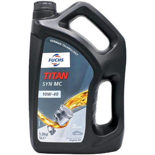 Fuchs Titan SYN MC SAE 10W40 Motorolie 5 Liter, Auto diversen, Onderhoudsmiddelen, Verzenden