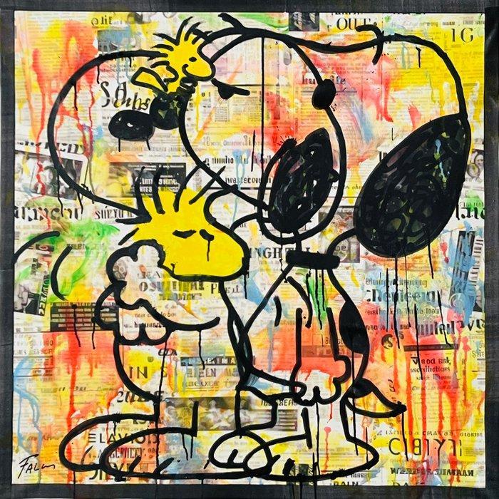 Joaquim Falco - TWO SNOOPY. XL, Antiek en Kunst, Kunst | Schilderijen | Modern