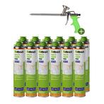 Illbruck Purschuim FM310 750ml met purpistool (Set van 12, Doe-het-zelf en Verbouw, Isolatie en Afdichting, Ophalen of Verzenden