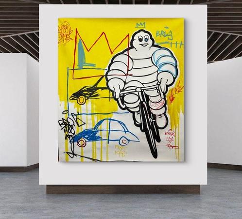 Freda People (1988-1990) - Basquiat Michelin XL, Antiek en Kunst, Kunst | Schilderijen | Modern