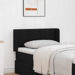 vidaXL Hoofdbord oor Zwart 40,5 x 40,5 x 4 cm PVC, Verzenden, Nieuw, Zwart