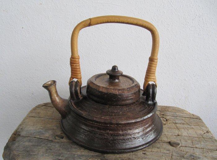 Jean Marais - Theepot - Terracotta, Antiek en Kunst, Antiek | Glas en Kristal