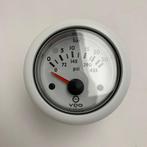Bieden: VDO 30BAR pressure gauge OIL pressure white N02 124, Watersport en Boten, Ophalen of Verzenden, Nieuw, Motor en Techniek