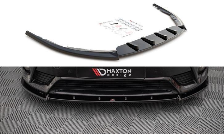 Voorspoiler V.1 toyota avensis MK3 Facelift glans zwart, Auto-onderdelen, Carrosserie en Plaatwerk, Ophalen of Verzenden