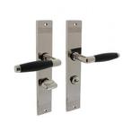 Deurbeslag | Deurklink met wc-sluitingschild | Intersteel |, Verzenden, Nieuw