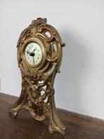 Wekker, pendule met wekker - Art Nouveau Brons - 1900-1910, Antiek en Kunst