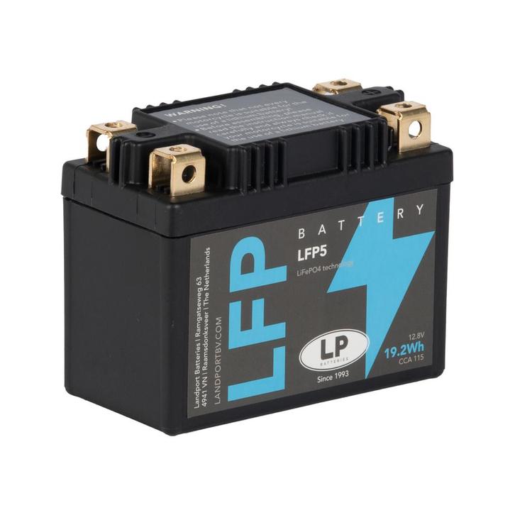 Landport (LP) LFP5 12 volt 19,2 Wh Lithium LiFePO4 accu, Motoren, Onderdelen | Overige, Nieuw, Ophalen of Verzenden