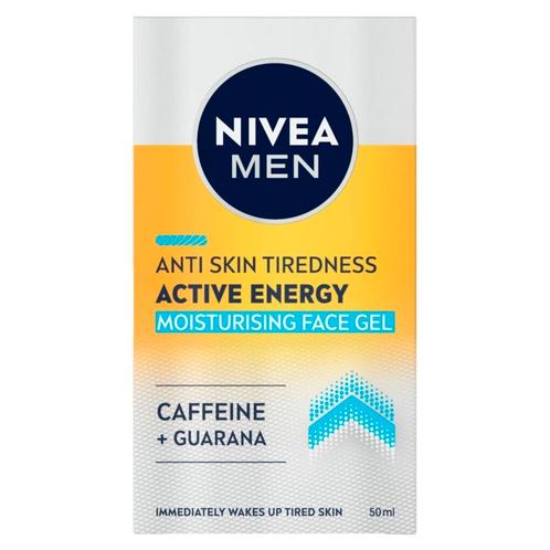NIVEA Men Active Energy Wake-Up Gezichtsgel, Sieraden, Tassen en Uiterlijk, Uiterlijk | Gezichtsverzorging, Nieuw, Verzenden