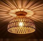 Handgemaakte Rieten Plafondlamp – Natuurlijke Lampenkap, Huis en Inrichting, Lampen | Plafondlampen, Verzenden, Nieuw