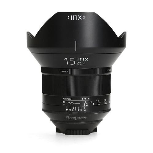Irix Blackstone 15mm F2.4 - Nikon, Audio, Tv en Foto, Fotografie | Lenzen en Objectieven, Zo goed als nieuw, Ophalen of Verzenden