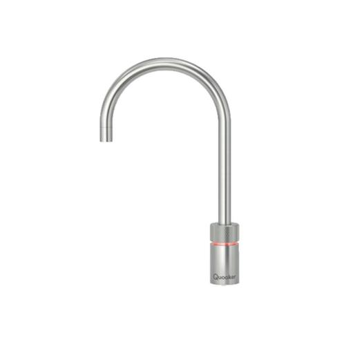 Quooker Kokendwaterkraan Nordic Round Single Tap RVS, Doe-het-zelf en Verbouw, Sanitair, Kraan, Nieuw, Chroom, Ophalen of Verzenden