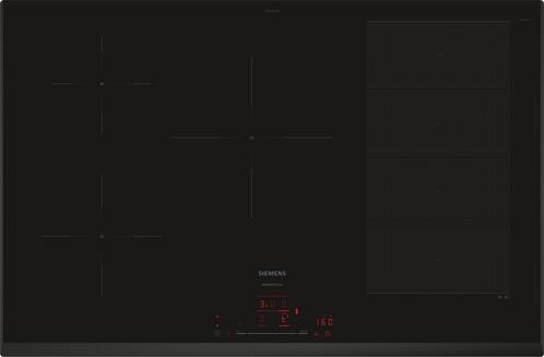 Siemens EX851HVC1M inbouw inductie kookplaat - 80 cm. breed, Witgoed en Apparatuur, Kookplaten, Inbouw, 5 kookzones of meer, Energieklasse A of zuiniger