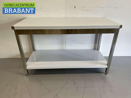 RVS Werktafel Tafel Basic-line 140 x 60 x 85 cm Horeca, Zakelijke goederen, Horeca | Keukenapparatuur, Nieuw in verpakking, Ophalen of Verzenden