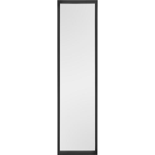 Spiegel - Wandspiegel - Trion Lea - Staande Spiegel - Zwart, Huis en Inrichting, Woonaccessoires | Spiegels, Nieuw, Ophalen of Verzenden