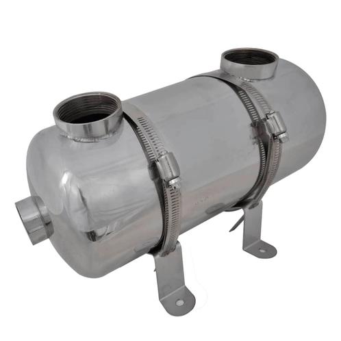 vidaXL Zwembad warmtewisselaar 355 x 134 mm 40 kW, Tuin en Terras, Zwembad-toebehoren, Nieuw, Verzenden
