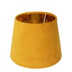 lampenkap fluweel honing dia 30cm, Verzenden, Nieuw