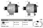 Dynamo / Alternator ALFA ROMEO GIULIETTA (1.4 TB), Auto-onderdelen, Motor en Toebehoren, Ophalen of Verzenden, Nieuw