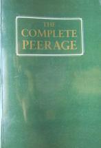 Vicary Gibbs., et al - The Complete Peerage of England,