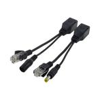 Netwerk POE Splitter - RJ45 - Power over Ethernet - 0.16m -, Verzenden, Nieuw