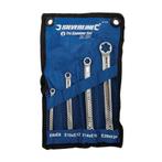 Silverline Torx ringsleutelset - E6 t/m E24 - 4-delig - g..., Ophalen of Verzenden, Nieuw