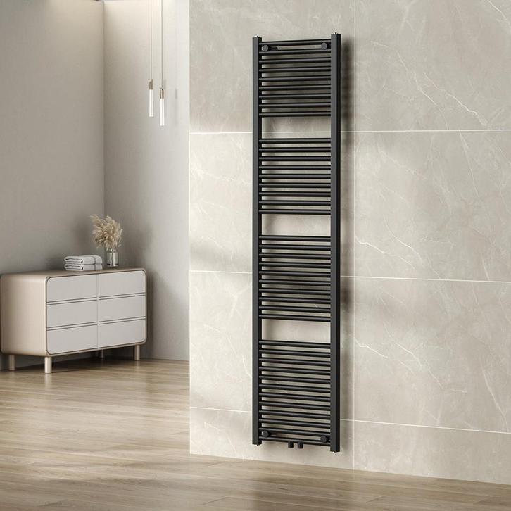 Wiesbaden Elara Sierradiator - 181.7x45cm - Antraciet, Doe-het-zelf en Verbouw, Verwarming en Radiatoren, Nieuw, Ophalen of Verzenden