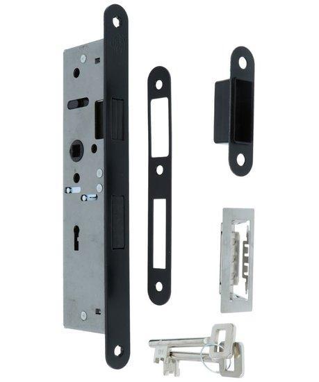 Magneet smal dag- en nachtslot SL56 Met Zwarte Ronde, Doe-het-zelf en Verbouw, Hang- en Sluitwerk, Nieuw, Ophalen of Verzenden