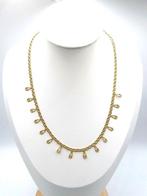 Choker halsketting - 18 karaat Geel goud, Sieraden, Tassen en Uiterlijk, Antieke sieraden