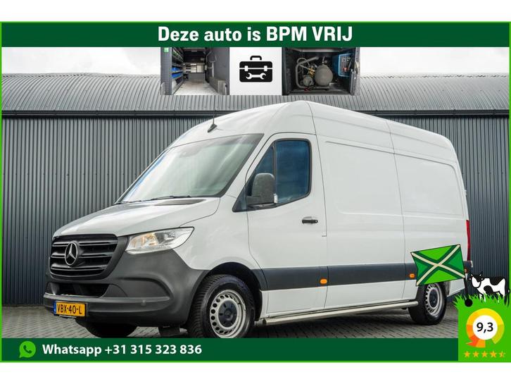 Mercedes-Benz Sprinter | Zakelijke Lease v.a. €390.38 pm, Auto's, Bestelauto's, Lease, Automaat, Diesel, Wit, Mercedes-Benz, Financial lease