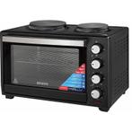 BROCK Elektrische Mini Oven 30L met 2 Kookplaten – Combi, Ophalen of Verzenden, Nieuw
