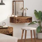 vidaXL Plafondtafel met lade Bruin 60 x 40 x 70 cm Bewerkt, Huis en Inrichting, Tafels | Kaptafels, Verzenden, Nieuw