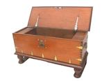Een hardhouten koloniale kist, Indonesië, 19e eeuw, Huis en Inrichting, Woonaccessoires | Kisten, Gebruikt