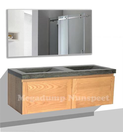 Vision Houten badkamermeubel wood Trendline 120, Huis en Inrichting, Badkamer | Badkamermeubels, Nieuw, Verzenden