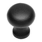 Intersteel Knop smeedijzer paddestoel zwart 30 mm, Ophalen of Verzenden, Nieuw