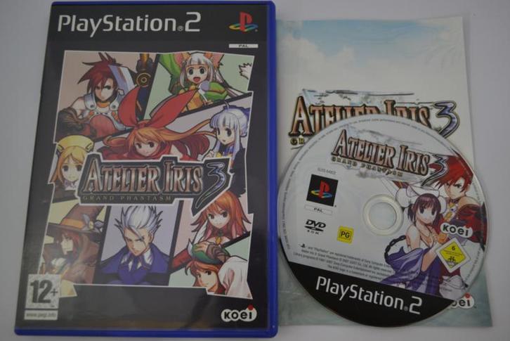Attelier Iris 3 - Grand Phantasm (PS2 PAL), Spelcomputers en Games, Games | Sony PlayStation 2, Zo goed als nieuw, Verzenden