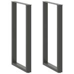 Tafelpoten 60x110 antraciet | Meubelmaker Deal | retourdeal, Huis en Inrichting, Tafelpoot, 100 tot 150 cm, Nieuw, Metaal