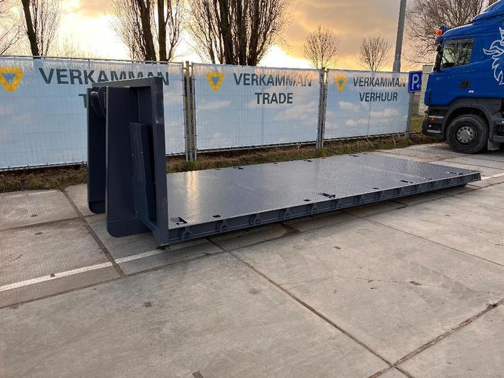 Laadvloer Haak arm vlet NCH flat Container Plateau 20 ft., Zakelijke goederen, Machines en Bouw | Transport