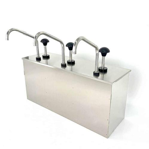 HCB Sauspomp - 3 x 4 liter - RVS, Zakelijke goederen, Horeca | Keukenapparatuur, Nieuw in verpakking, Overige typen, Verzenden