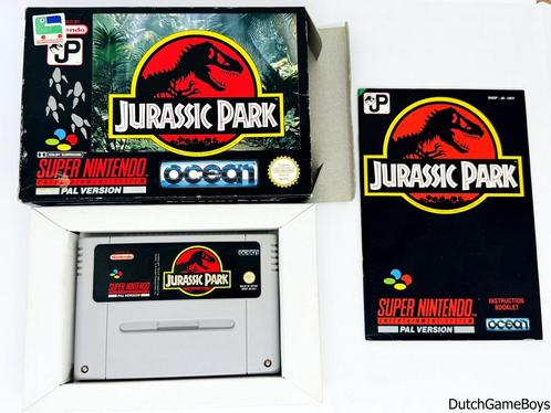 Super Nintendo / Snes - Jurassic Park - UKV, Spelcomputers en Games, Games | Nintendo Super NES, Gebruikt, Verzenden